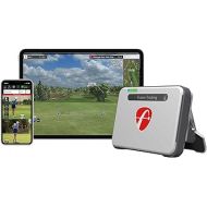FlightScope Mevo+ Limited Edition GPS Golf Launch Monitor and Simulator with Face Impact | 60 Complete Swing Data Parameters, 17 Ranges, and 12 E6 Connect Courses including Pebble Beach and St Andrews