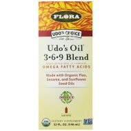 Flora Udos Choice Oil, 3-6-9 Blend, 32 Ounce