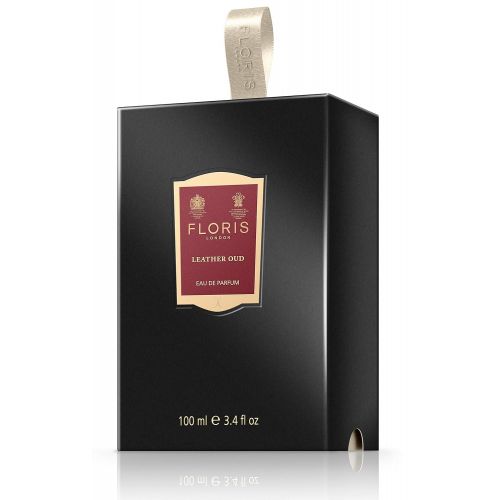  Floris London Leather Oud Eau de Parfum Spray, 3.4 Fl Oz