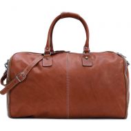 Convertible Full Grain Leather Garment Duffle Bag - Floto Parma Edition