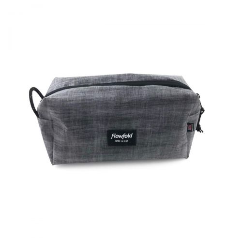  Flowfold Dopp Kit Ultralight and Durable Toiletry Bag, Travel Bag (Heather Grey)