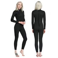 Flowing Years Womens Wetsuit 2MM Full Body One piece Surfing Diving Snorkeling Wet suit