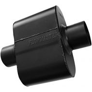 Flowmaster 842515 Super 10 Muffler 409S - 2.50 Center IN / 2.50 Center OUT - Aggressive Sound, Black