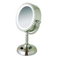 Floxite 8x/1x Daylight Lighting Cosmetic Mirror