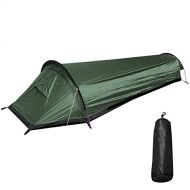 Fltom 1 Person Camping Tent, Lightweight Backpacking Tent with Carry Bag, Portable Waterproof Tent for Camping, Hiking