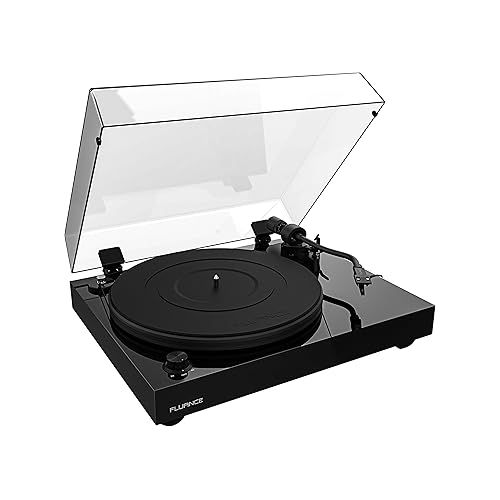  Fluance Reference RT82 High Fidelity Vinyl Turntable (Piano Black), PA10 Phono Preamp and Ai41 Powered 5