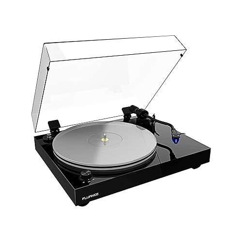  Fluance Reference RT85 High Fidelity Vinyl Turntable (Piano Black), PA10 Phono Preamp and Ai61 Powered 6.5