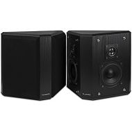 [아마존베스트]Fluance SXBP2 Home Theater Bipolar Surround Sound Speakers (Black Ash)