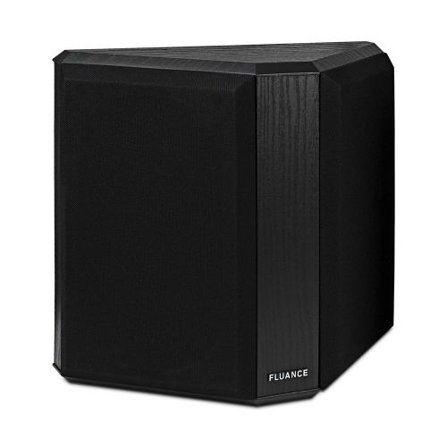  Fluance SXBP2 Home Theater Bipolar Surround Sound Speakers (Black Ash)