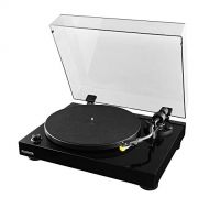 Fluance RT80 Classic High Fidelity Vinyl Turntable Record Player with Audio Technica AT91 Cartridge, Belt Drive, Built-in Preamp, Adjustable Counterweight, Solid Wood Plinth - Pian