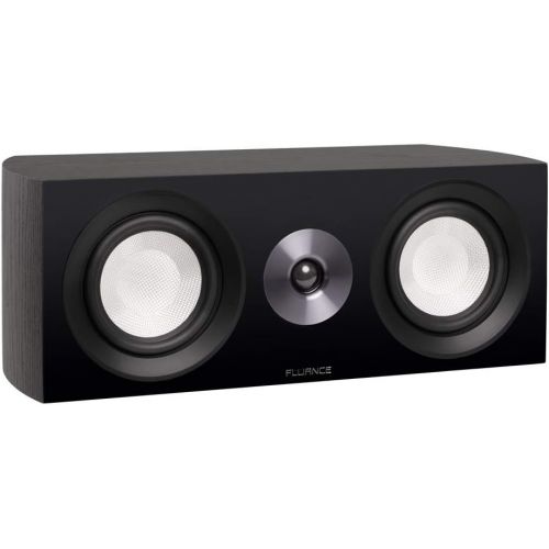  [아마존베스트]Fluance Reference High Performance 2-Way Center Channel Speaker for Enhanced Dialogue and Vocals in Home Theater Surround Sound Systems - Black Ash (XL8C)