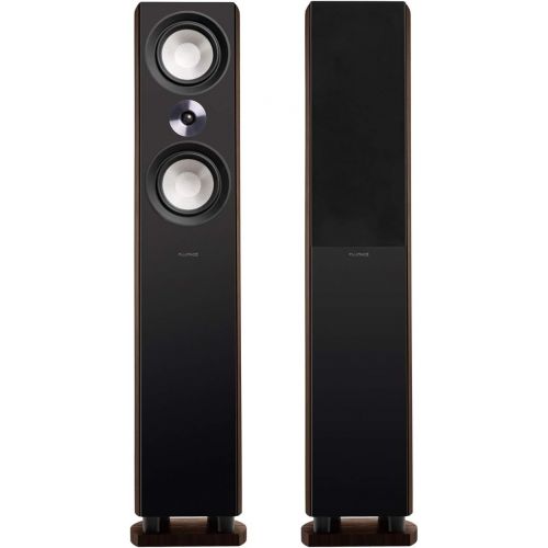  [아마존베스트]Fluance Reference High Performance 3-Way Floorstanding Loudspeakers with Down-Firing 8 Subwoofers for 2-Channel Stereo Listening or Home Theater System - Walnut/Pair (XL8FW)