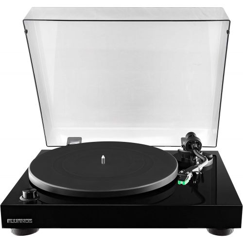  Fluance RT81 High Fidelity Vinyl Turntable Record Player with Dual Magnet Cartridge, Elliptical Diamond Stylus, Belt Drive, Built-in Preamp, Adjustable Counterweight & Anti-Skating