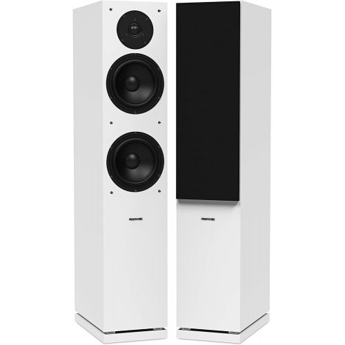  Fluance Elite Series Surround Sound Home Theater 5.1 Channel Speaker System including Three-way Floorstanding, Center Channel, Rear Surround Speakers and a DB10 Subwoofer - Walnut