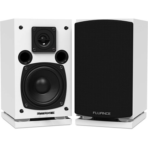  Fluance Elite Series Surround Sound Home Theater 5.1 Channel Speaker System including Three-way Floorstanding, Center Channel, Rear Surround Speakers and a DB10 Subwoofer - Walnut