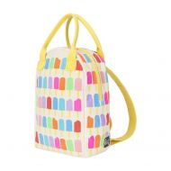 Fluf Canvas Mini Backpack for Kids | Lil B Pack Lunch Bag with Back Straps | Reusable Organic Cotton Lunch Box