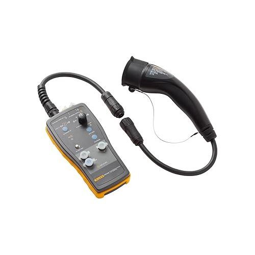  Fluke FEV100 Adapter Kit for Electric Vehicle Charging Station Testing, Test Type 1, Level 1, or Level 2 AC for EVSE