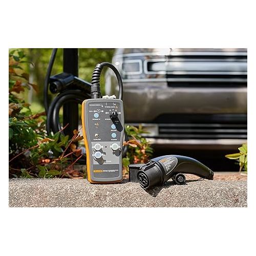  Fluke FEV100 Adapter Kit for Electric Vehicle Charging Station Testing, Test Type 1, Level 1, or Level 2 AC for EVSE