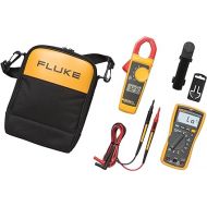 Fluke 117/323 Kit Multimeter and Clamp Meter Combo Kit For Residential And Commercial Electricians, AC/DC Voltage, AC Current 400 A, Includes Test Leads, TPAK And Carrying Case