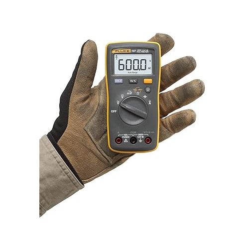  Fluke 107 Palm Sized Digital Multimeter