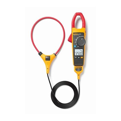  Fluke 376FC AC/DC Clamp Meter with iFlex For Industrial/Commercial Electricians, VFD Low Pass Filter For Accurate Measurements, Inrush Measurements, Bluetooth Connectivity For Remote Measurements