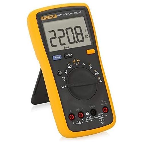  FLUKE 15B+ F15B+ Auto Range Digital Probe Multimeter Meter