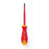 Fluke Insulated Slotted Screwdriver 1/4, 5 INCH, 1000V