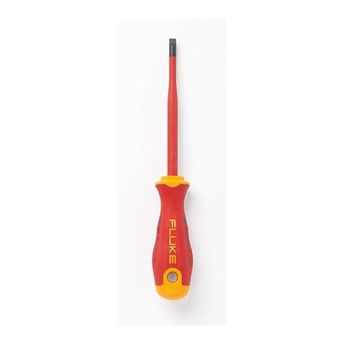  Fluke Insulated Slotted Screwdriver 1/4, 5 INCH, 1000V