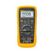 Fluke 87V MAX True-RMS Digital Multimeter, Rugged, Waterproof and Dustproof IP67 Rated, Up to 800 Hour Battery Capacity, Built-In Thermometer, Withstands Drops Up To 13 Feet, Includes TL175 Test Leads