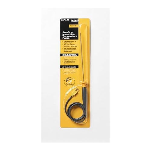  Fluke 80PK-22 SureGrip Immersion Temperature Probe