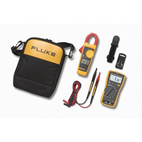  [아마존베스트]Fluke 117/323 Kit Multimeter and Clamp Meter Electricians Combo Kit