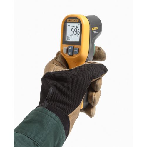  Fluke 59 Max+ Infrared Thermometer, Yellow, 59 Max Plus, 10:1 DTS Ratio, FLUKE-59 MAX+ NA