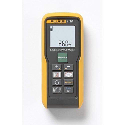  [아마존베스트]FLUKE - 419D, laser distance meter - 80 m/260 ft max.