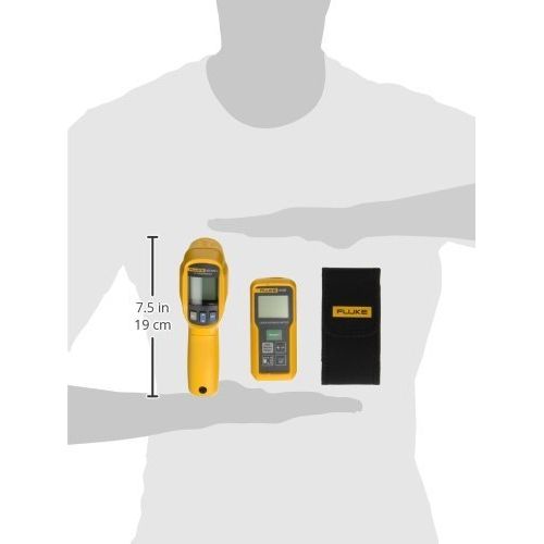  Fluke 414D62MAX+ 414D Laser Distance Meter with IR Thermometer