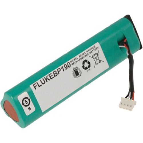  Fluke BP190 Rechargeable NiMH Battery Pack, 3500 mAh Capacity, 7.2V Voltage, For ScopeMeter 190 and 190C series