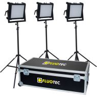 Fluotec CineLight 50 RGB LED Light Panel (V-Mount, 3-Light Kit)