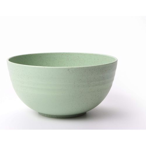  [아마존베스트]FLUX KITCHENWARE Unbreakable Cereal Bowls - Wheat Straw Fiber - Lightweight Bowl - Dishwasher Microwave Safe - BPA Free - Ideal for Cereal Salad Soup Noodle Rice Fruit Dessert (4 P