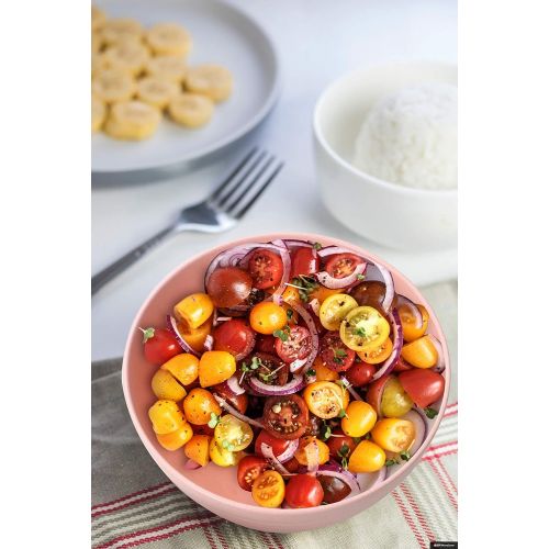  [아마존베스트]FLUX KITCHENWARE Unbreakable Cereal Bowls - Wheat Straw Fiber - Lightweight Bowl - Dishwasher Microwave Safe - BPA Free - Ideal for Cereal Salad Soup Noodle Rice Fruit Dessert (4 P