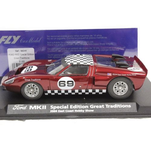  Fly FLY E182 FORD GT40 GREAT TRADITIONS -RARE 132 SLOT CAR