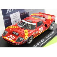 Fly FLY A181 FORD GT40 JARAMA 1969 NEW 132 SLOT CAR IN DISPLAY CASE