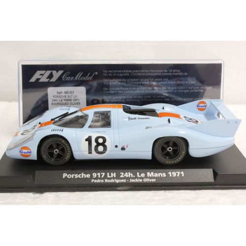  Fly FLY A1402 GULF PORSCHE 917 LH LE MANS 71 PEDRO RODRIGUEZ NEW 132 SLOT CAR