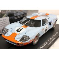 Fly FLY A185 FORD GULF BLUE GT40 LE MANS 1969 1ST PLACE NEW 132 SLOT CAR IN DISPLAY