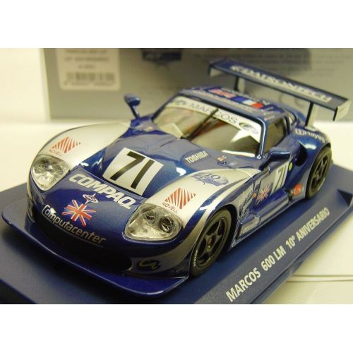  Fly FLY A2001 MARCOS 600LM 10TH ANNIVERSARY SERIAL # NEW 132 SLOT CAR IN DISPLAY