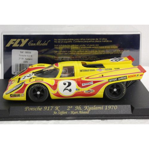  Fly FLY C84 PORSCHE 917 K PSYCHEDELIC HIPPIE PORSCHE NEW 132 SLOT CAR IN DISPLAY