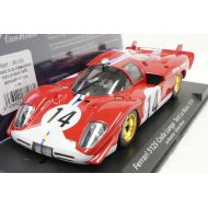 Fly FLY C75 FERRARI 512S LE MANS 1970 NEW 132 SLOT CAR IN DISPLAY CASE *RARE*