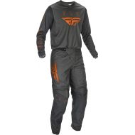 Fly Racing 2021 F-16 *Youth* Grey/Orange Motocross Gear Combination (Youth Large Jersey/Youth 20