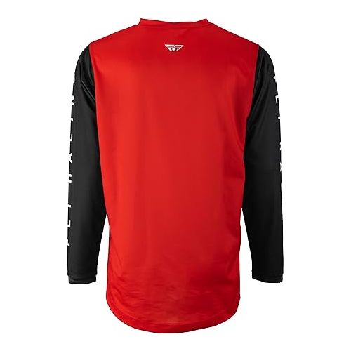  Fly Racing 2023 Adult F-16 Jersey (Red/Black/White, Large)