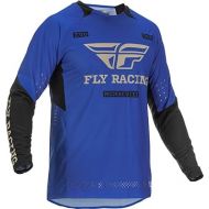 Fly Racing 2022 Adult Evolution DST Jersey (Blue/Black, X-Large)