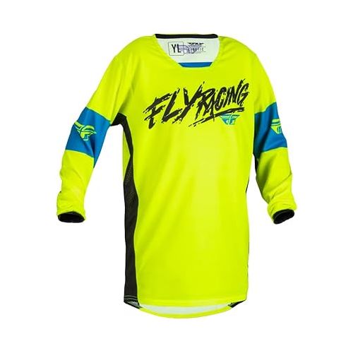  Fly Racing 2023 Youth Kinetic Khaos Moto Gear Set - Pant and Jersey Combo