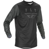 Fly Racing Youth F-16 Motorsports Jersey, Black, Youth Small